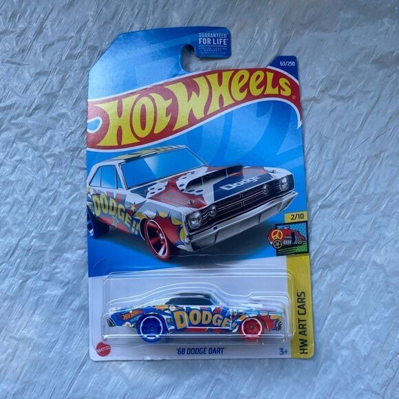 2022 - Hot Wheels NIP - '68 Dodge Dart (White) - Art Cars 
2/10 - Picture 1 of 3